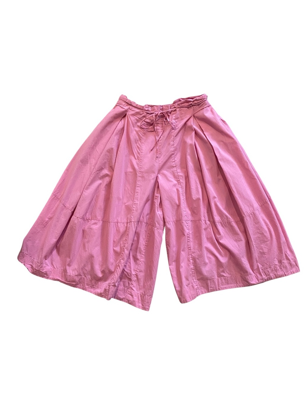 🩷Free People Rose Pink Wide-Leg Bermuda Shorts